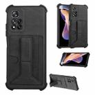 For Xiaomi Redmi Note 11 Pro 5G Dream Holder Card Bag Shockproof Phone Case(Black) - 1