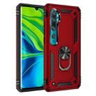 For Xiaomi Mi CC9 Pro Armor Shockproof TPU + PC Protective Case with 360 Degree Rotation Holder(Red) - 1