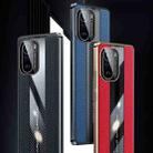 For Xiaomi K40 / K40 Pro / K40 Pro+ Racing Car Design Leather Electroplating Process Anti-fingerprint Protective Phone Case(Black) - 2