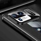 For Xiaomi Mi 11 Ultra Racing Car Design Leather Electroplating Process Anti-fingerprint Protective Phone Case(Blue) - 4