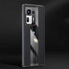 For Xiaomi Mi Mix 4 Racing Car Design Leather Electroplating Process Anti-fingerprint Protective Phone Case(Black) - 1