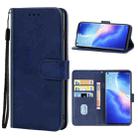 Leather Phone Case For OPPO Reno5 K(Blue) - 1