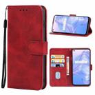 Leather Phone Case For OPPO Realme V5 5G(Red) - 1