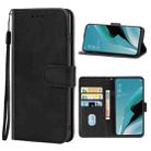 Leather Phone Case For OPPO Reno2 F(Black) - 1