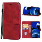 Leather Phone Case For OPPO Reno2 Z(Red) - 1