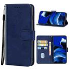 Leather Phone Case For OPPO Reno2 Z(Blue) - 1