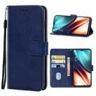 Leather Phone Case For OPPO K5(Blue) - 1