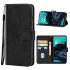 Leather Phone Case For OPPO Reno2(Black) - 1