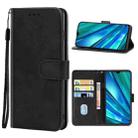 Leather Phone Case For OPPO Realme Q / Realme 5 Pro(Black) - 1