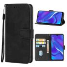 Leather Phone Case For OPPO AX7 Pro(Black) - 1
