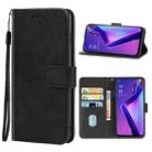 Leather Phone Case For OPPO K3(Black) - 1