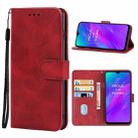 Leather Phone Case For OPPO Realme 3(Red) - 1