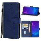 Leather Phone Case For OPPO R19(Blue) - 1