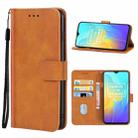 Leather Phone Case For OPPO Realme U1(Brown) - 1