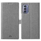 For Motorola Moto G Stylus 2022 ViLi K Series Magnetic Buckle Leather Phone Case(Grey) - 1