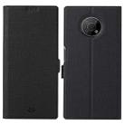 For Nokia G300 ViLi K Series Magnetic Buckle Leather Phone Case(Black) - 1