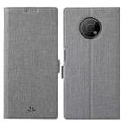 For Nokia G300 ViLi K Series Magnetic Buckle Leather Phone Case(Grey) - 1