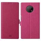 For Nokia G300 ViLi K Series Magnetic Buckle Leather Phone Case(Rose Red) - 1