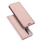 For Xiaomi Redmi Note 11S / 11 4G International Version DUX DUCIS Skin Pro Series Shockproof Leather Phone Case(Rose Gold) - 1