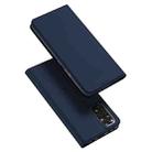 For Xiaomi Redmi Note 11 Pro 5G / 4G International Version DUX DUCIS Skin Pro Series Shockproof Leather Phone Case(Blue) - 1