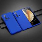 For Honor Magic V GKK PC Ultra-thin Series Skin Feel Oil Spray Phone Case(Blue) - 1