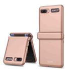 For Samsung Galaxy Z Flip 5G GKK Magnetic Full Coverage Phone Flip Case(Rose Gold) - 1