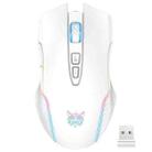 ONIKUMA CW905 2.4G RGB Lighting Wireless Mouse (Grey White) - 1