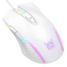 ONIKUMA CW905 RGB Lighting Wired Mouse(White) - 1
