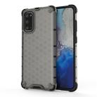For Galaxy S20 Shockproof Honeycomb PC + TPU Protective Case(Black) - 1