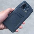 For Xiaomi Mi 11 Pro FATBEAR Armor Shockproof Cooling Phone Case(Black) - 1