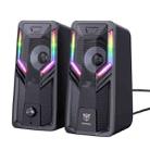 ONIKUMA G6 RGB Lighting Computer Speaker(Black) - 1