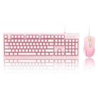 ONIKUMA G25+CW905 Wired Keyboard Mouse Set(Pink) - 1