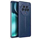 For Honor Magic4 Litchi Texture Shockproof TPU Phone Case(Blue) - 1