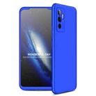 For vivo V23e 5G GKK Three Stage Splicing PC Phone Case(Blue) - 1