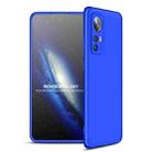 For Xiaomi 12 GKK Three Stage Splicing PC Phone Case(Blue) - 1