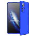 For Xiaomi 12 Pro GKK Three Stage Splicing PC Phone Case(Blue) - 1