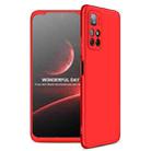 For Xiaomi Poco M4 Pro / Redmi Note 11 CN Version GKK Three Stage Splicing PC Phone Case(Red) - 1