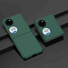For Huawei P50 Pocket Oil-sprayed PC Phone Case(Green) - 1