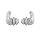 iMeBoBo A1 Shark Fin Version Nano Silicone Sleeping Noise Reduction Earplugs, Style:Two Layer(Grey) - 1