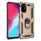 For Galaxy S20+ Shockproof TPU + PC Protective Case with 360 Degree Rotating Holder(Gold) - 1