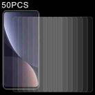 50 PCS 0.26mm 9H 2.5D Tempered Glass Film For Xiaomi Redmi K50/K50 Pro/K50 Gaming/Redmi K60/K60 Ultra - 1