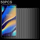 50 PCS 0.26mm 9H 2.5D Tempered Glass Film For Wiko View 3 Lite - 1