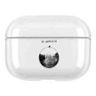 For AirPods Pro Stick Figure Mapping Transparent Earphone Protective Case(Child) - 1