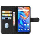 Leather Phone Case For Umidigi A13 Pro(Black) - 3