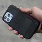 For iPhone 13 Pro FATBEAR Armor Shockproof Cooling Case (Black) - 1