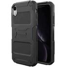For iPhone XR FATBEAR Armor Shockproof Cooling Case(Black) - 1