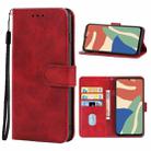 For Google Pixel 7 Pro 5G Leather Phone Case(Red) - 1