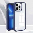Charming Pupil II Transparent PC + TPU Phone Case For iPhone 13 Pro(Blue) - 1
