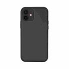 Skin Feel PC + TPU Phone Case For iPhone 13 mini(Black) - 1