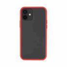 Skin Feel PC + TPU Phone Case For iPhone 12 Pro(Red) - 1